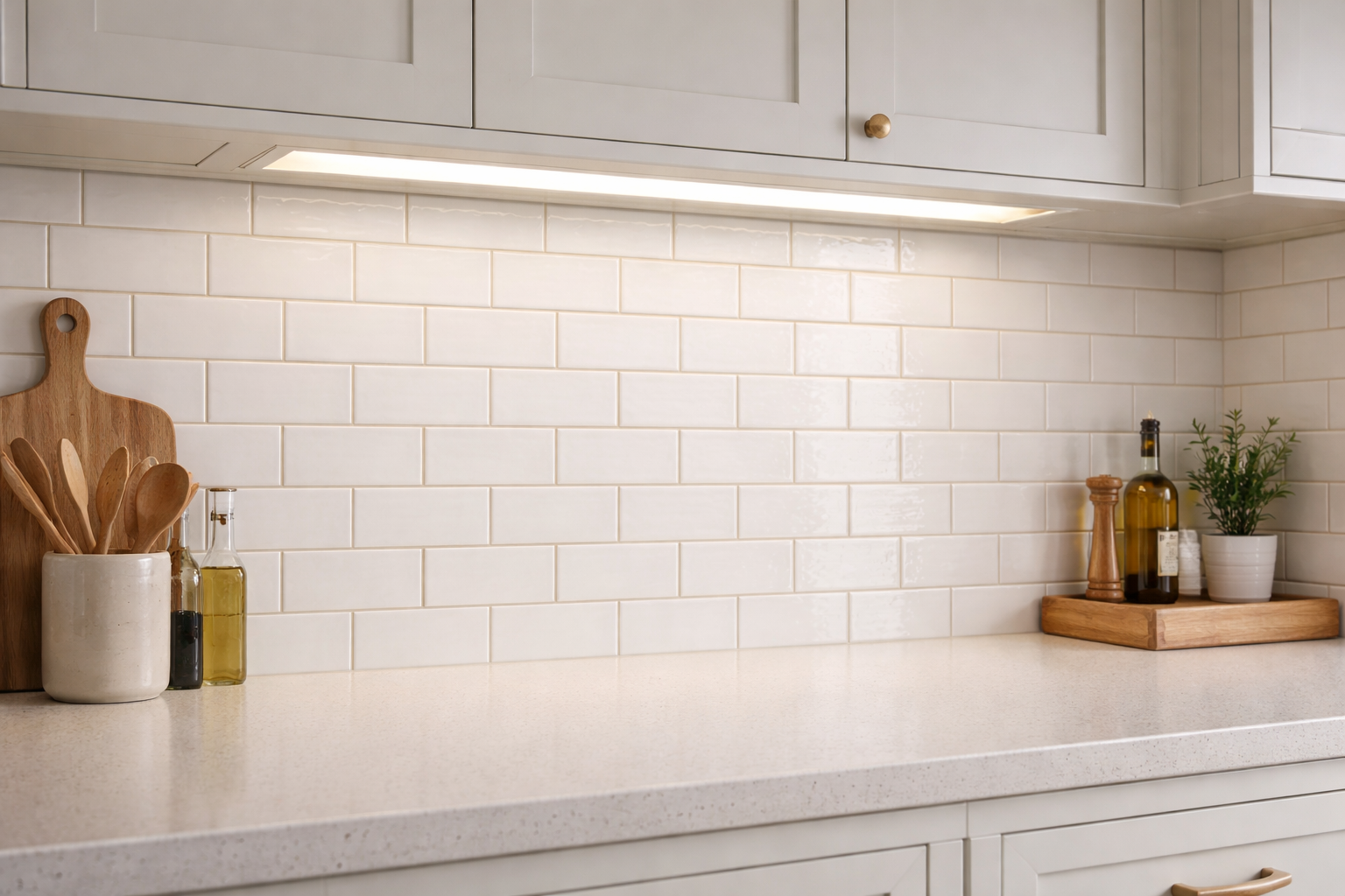 주방 줄눈 시공 효과